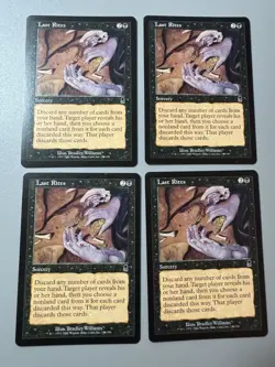4x Last Rites Playset - Odyssey MTG Magic The Gathering - Image 1