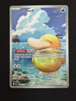 Psyduck 226/217 Illustration Rare Pokemon Ascended Heroes NM - Image 1