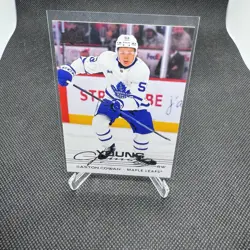 2025-26 Upper Deck Series 2 Easton Cowan #462 Young Guns RC – Maple Leafs - Image 1