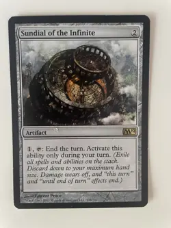 MtG Sundial of the Infinite - Magic the Gathering Core Set 2012 - MP - Image 1