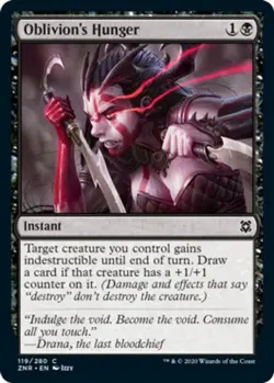 Oblivion's Hunger NM, English MTG Zendikar Rising - Image 1