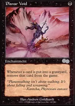 Planar Void LP, English MTG Urza's Saga - Image 1