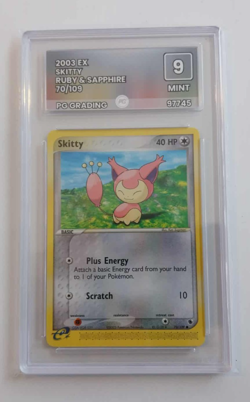 2003 Pokemon EX Ruby & Sapphire 70/109 Skitty PG Mint 9 - Image 1