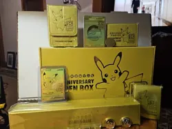 Pokemon 25th Anniversary Golden Box no promo packs Japanese. - Image 4