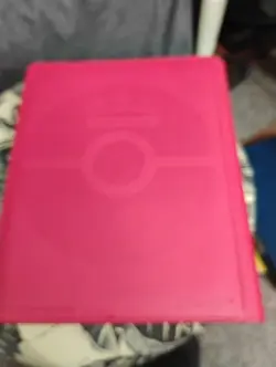 Ultra Pro Pokemon TCG Charizard 9 Pocket Leather Binder Red 360 Card Capacity - Image 2