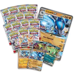 Pokemon TCG SV Prismatic Evolutions Lucario EX & Tyranitar EX Premium Collection - Image 3