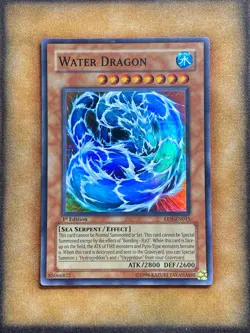 Yugioh Water Dragon EEN-EN015 Super Rare 1st Ed NM - Image 1