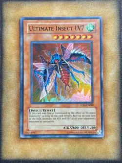 Yugioh Ultimate Insect LV7 TLM-EN010 Super Rare NM - Image 1
