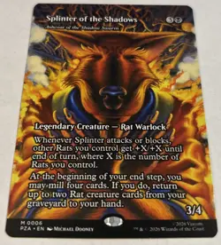 Splinter Of The Shadows - Ashcoat Of The Shadow Swarm PZA #6 NM - Image 2