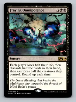 Fraying Omnipotence R Core Set 2019 97 NM - Image 1