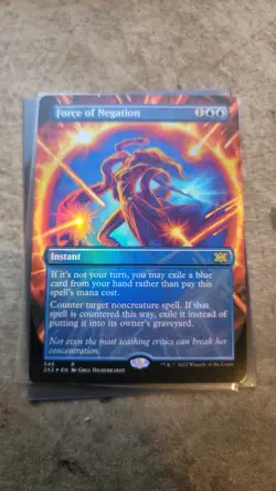 Force of Negation (Borderless) Double Masters 2022 Foil - Image 1