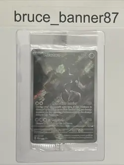 Pokemon TCG 151 UPC Promo Set Mew 053, Mewtwo 052 SEALED - Image 5