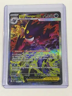 Pokemon Mega Gengar EX Full Art Holo 284/217 out of Ascended Heroes ￼ - Image 1