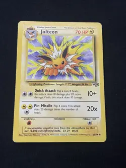 Jungle Jolteon 20/64 Rare Pokemon Unlimited MP - Image 1