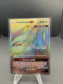 Celesteela GX 228/214 Secret Rainbow Rare Unbroken Bonds Pokemon TCG NM - Image 1