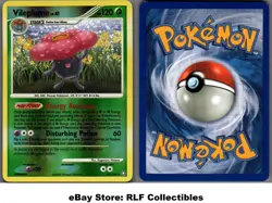 2008 Pokemon, D&P Legends Awakened, 45/146 Vileplume, Reverse Holo Rare - Image 1