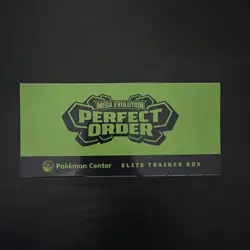 Pokemon TCG Perfect Order Pokemon Center ETB New Factory Sealed - Image 3