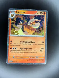 Flareon (Cosmo Promo) 013/131 Holo Rare Prismatic Evolutions Pokemon Near Mint - Image 1