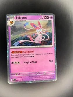 Sylveon 040/131 Holo Rare SV: Prismatic Evolutions Pokemon Near Mint - Image 1