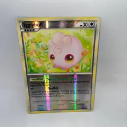 Igglybuff 44/123 Uncommon HeartGold & SoulSilver Pokemon Reverse Holo MP - Image 1