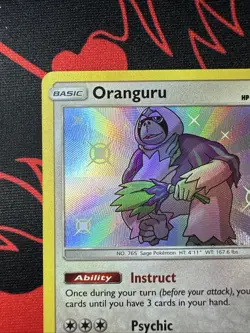 Pokemon Oranguru SV44/SV94 Hidden Fates Shiny Ultra Rare Holo NM - Image 3