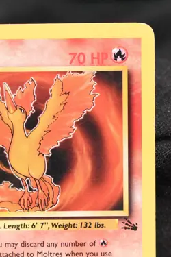 Moltres 27/62 LP Fossil Regular Rare Unlimited Pokemon TCG - Image 3