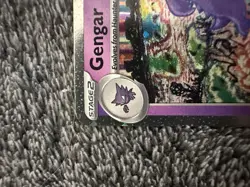 SWIRL - Gengar 094/165 Cosmos Holo Pokemon 151 SWSH Sam’s Club Exclusive - Image 2