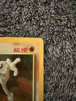 Pokemon TCG Hitmonlee 7/62 Fossil Holo Rare Wizards 1999 - Image 3