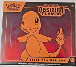 Pokemon: Scarlet & Violet 3: Obsidian Flames Elite Trainer Box - 9 Packs 820650853913 - Image 1