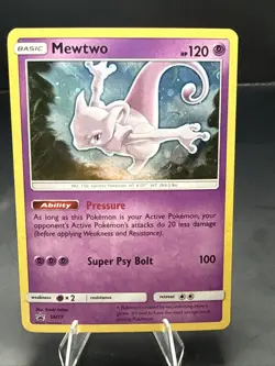 Pokemon Mewtwo SM77 Sm Holo - Image 1