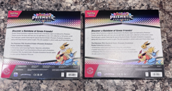 Pokemon TCG: Prismatic Evolutions Poster Collection Boxes - Lot of 2 - Sealed - Image 2