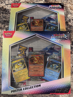 Pokemon TCG: Prismatic Evolutions Poster Collection Boxes - Lot of 2 - Sealed - Image 3