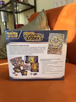 Pokemon TCG Scarlet & Violet - Surging Sparks Elite Trainer Box ETB - SLIGHT RIP - Image 5