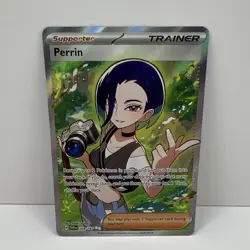 Pokemon Perrin 209/167 Sv06 Twilight Masquerade Ultra Rare Full Art Holo Trainer - Image 1