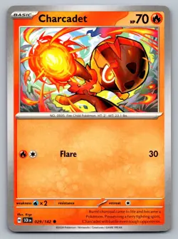 Pokemon TCG SV07: Stellar Crown Charcadet 029/142 - Image 1