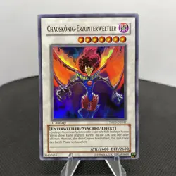 Yugioh Chaoskonig-Erzunterweltler TSHD-DE041 1. Auflage Ultra Rare EXZ - Image 1