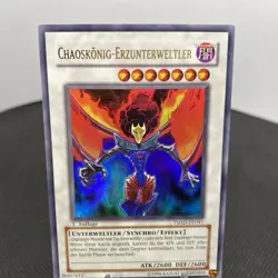 Yugioh Chaoskonig-Erzunterweltler TSHD-DE041 1. Auflage Ultra Rare EXZ - Image 2