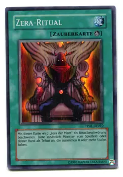 Yu-Gi-Oh! Zera Ritual Super Rare PP01-DE010 - Image 1