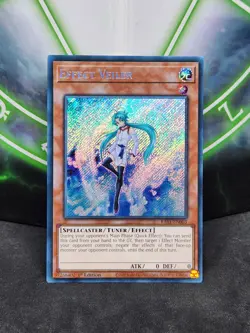 Yugioh Effect Veiler RA01-EN003 Secret Rare 1st Edition NM - Image 1