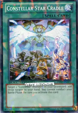 3 X YU-GI-OH CONSTELLAR STAR CRADLE DUEL TERMINAL COMMON MINT DT07-EN095 - Image 1