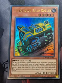 Yu-Gi-Oh! - Infinitrack Road Roller - CYAC-EN022 - Ultra Rare - 1st Edition - Image 1