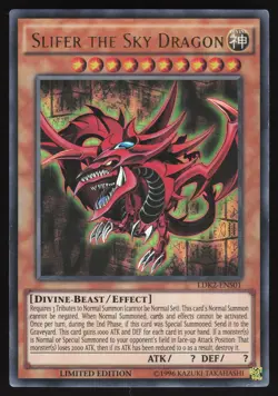 Slifer the Sky Dragon - LDK2-ENS01 - Ultra Rare - Limited Edition - Yugioh - LP - Image 1