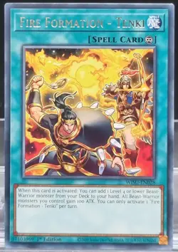 Fire Formation - Tenki - WISU-EN028 Rare - 1st Edition Yugioh - Image 1