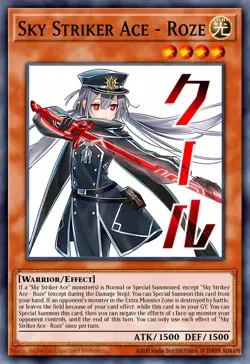 Yugioh RA05-EN133 - Sky Striker Ace- Roze - Ultra Rare - Image 1