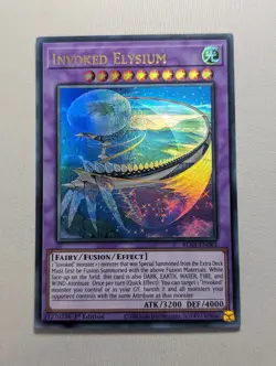 Invoked Elysium - BLAR-EN083 - Ultra Rare 1st Edition Yugioh - Image 1