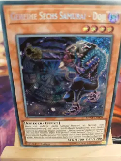 Geheime Sechs Samurai-Doji SPWA-DE004 Secret Rare DE NM YUGIOH - Image 1