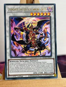 Legendarer Lord Der Sechs Samurai - Shi En ROTA-DE039 Ultra Rare DE NM YUGIOH - Image 1