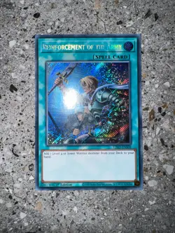 Yugioh TCG Reinforcement of the Army L26D-ENS08 Secret Rare 1st Edition NM-M - Image 3