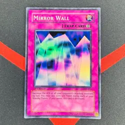 Yu-Gi-Oh! Mirror Wall PSV-016 1st Edition Super Rare Asian English LP EX - Image 1