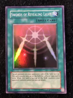 YuGiOh - SWORDS OF REVEALING LIGHT - LOB-101 - Super Rare - NM/M - Image 2